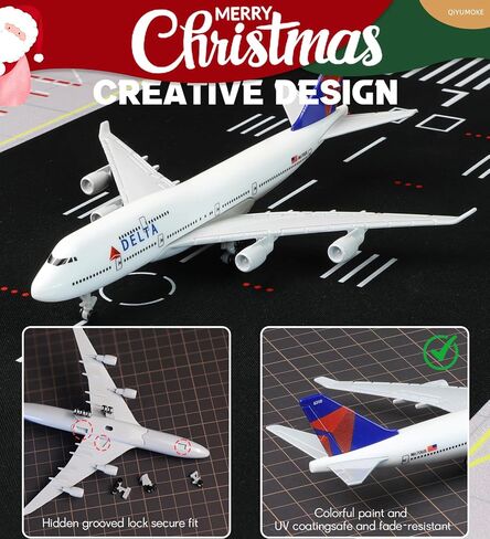 1/400 Plane 747 Model Kits (6-inch L) for Boeing 747 Airlines Plane Model with Pre-Built Aircraft Landing Gear and Display Stand for Adults Planes Aviation Gifts or Collection in Saudi Arabia