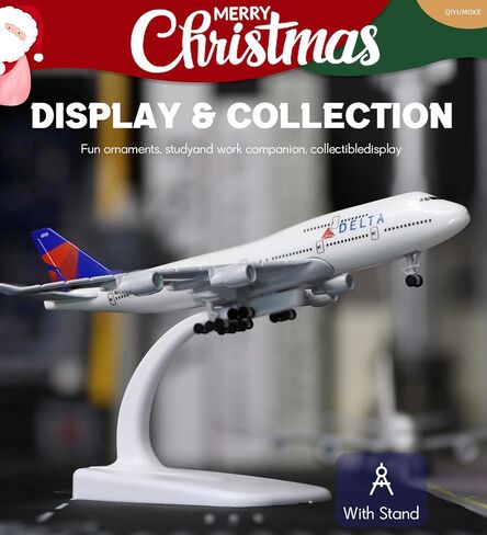 1/400 Plane 747 Model Kits (6-inch L) for Boeing 747 Airlines Plane Model with Pre-Built Aircraft Landing Gear and Display Stand for Adults Planes Aviation Gifts or Collection in Saudi Arabia