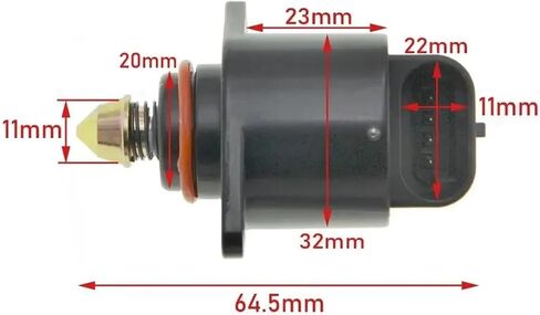 IAC idle Speed Control Valve line 93744675 17059602/AC167/96434613 in Saudi Arabia