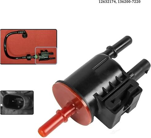12632174 136200-7220 Steam Tank Purification Solenoid Valve 12V 09T021 HV136200-7220 in Saudi Arabia