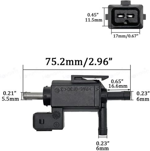 30670448 Control Purge Solenoid Valve and Harness Connector(Only Valve) in Saudi Arabia