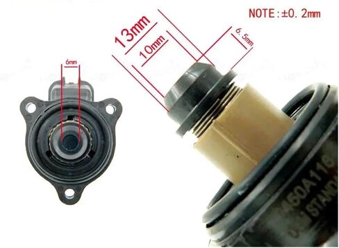 صمام التحكم IACV MD628174 MD613992 MD619857 1450A116 مع حشية وحلقة O (صمام) in Saudi Arabia