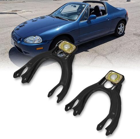 AJP Distributors JDM Steel Front Upper Adjustable Camber Control A Arm Suspension Correction Kit Compatible/Replacement For Civic Del Sol Integra DC2 1992 1993 1994 1995 1996 1997 1998 1999 2000 2001 in Saudi Arabia