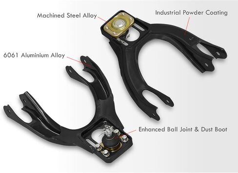 AJP Distributors JDM Steel Front Upper Adjustable Camber Control A Arm Suspension Correction Kit Compatible/Replacement For Civic Del Sol Integra DC2 1992 1993 1994 1995 1996 1997 1998 1999 2000 2001 in Saudi Arabia