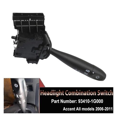 Headlight Turn Light Switch 93410-1G000 93410-1C000 93410-1C200 Fit for Hyundai Accent Fit for Kia Rio 5 2006-2011 Turn Signal Switch in Saudi Arabia