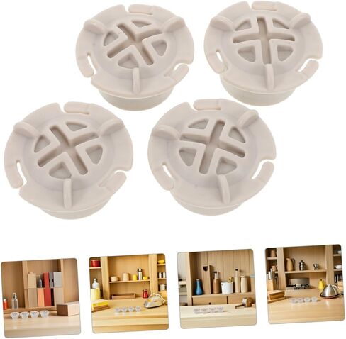 4pcs Grey Plastic Screw Cap Covers for Slides Inner Diameter Safety Protectors for Indoor Playroom Slide Accessories Replacement Parts in Saudi Arabia