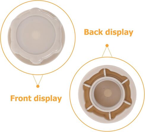 2pcs Slide Accessory Bolt Caps: Plastic Screw and Nut Caps - 3cm Inner Diameter - Playground Bolt Covers - Kids Slide Fixing Covers for Secure Installation in Saudi Arabia