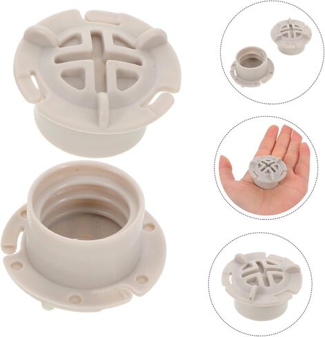 4pcs Plastic Screw Caps for Indoor Slides Inner Diameter Gray Nontoxic Covers for Enhanced Safety and Screw Protection Compatible with Various Slide Models in Saudi Arabia