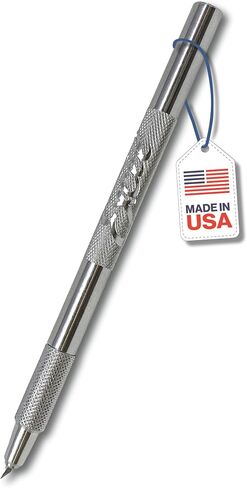 سكين حرفية دوارة من Excel Blades K4 مع شفرة دوارة رقم 64 - سكين هواية دقيق للنحت ومستلزمات الصناعة أداة قطع دقيقة - مقبض ألومنيوم خفيف الوزن - صنع في الولايات المتحدة الأمريكية in Saudi Arabia