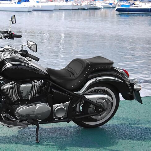 Green-L Rider&Passenger 2 Up Seat Fit for Kawasaki VN900 Vulcan Classic 2006-2025 Motorcycle Cushion in Saudi Arabia
