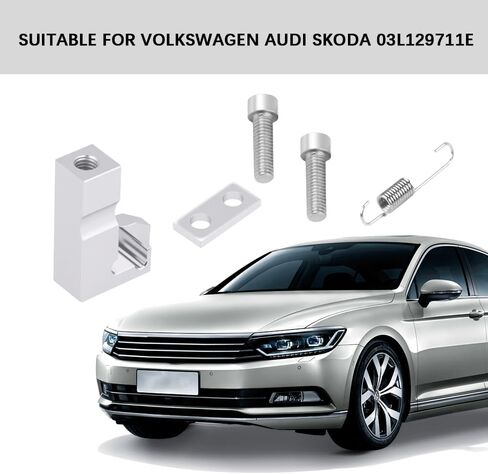 Car P2015 Seat Repair Bracket Kit, Car Engine Intake Manifold Repair Kit, Aluminum Alloy Intake Manifold Bracket, Auto Accessories for Audi Skoda, Replace OEM # 03L129711E 03L129711AG 03L129086 in Saudi Arabia