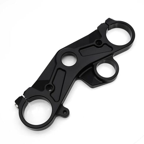 لـ Yamaha YZF R6 2008-2016 2015 2014 2013 2012 2011 2010 2009 CNC الألومنيوم خفض الثلاثي شجرة الواجهة الأمامية المشبك العلوي العلوي يمكن تطبيقه (أحمر) in Kuwait