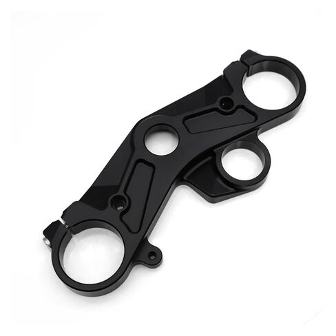 لـ Yamaha YZF R6 2008-2016 2015 2014 2013 2012 2011 2010 2009 CNC الألومنيوم خفض الثلاثي شجرة الواجهة الأمامية المشبك العلوي العلوي يمكن تطبيقه (أحمر) in Kuwait