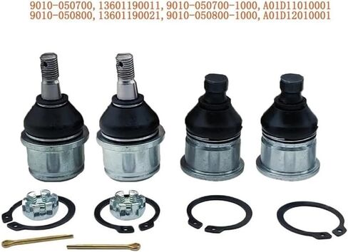 وصلة كروية علوية CF مناسبة لـ CF X5 X6 X8 400 450 500 600 625 800 ATV Quad 9010-050700 9010-050700-10000 (4 قطعة علوي سفلي) in Kuwait