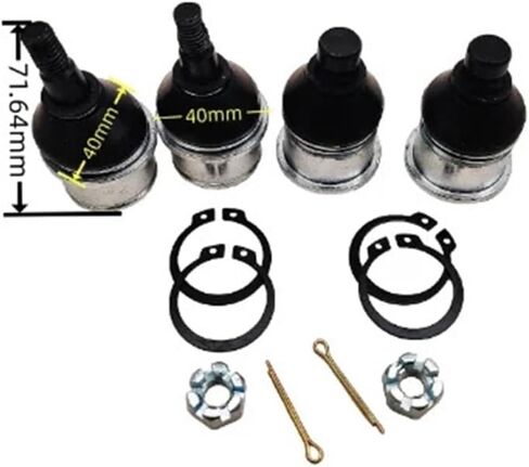 وصلة كروية علوية CF مناسبة لـ CF X5 X6 X8 400 450 500 600 625 800 ATV Quad 9010-050700 9010-050700-10000 (4 قطعة علوي سفلي) in Kuwait