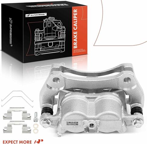 A-Premium Disc Brake Caliper Assembly with Bracket Compatible with Acura RDX 2019 2020 2021, 2.0L - Front Right Passenger Side in Saudi Arabia