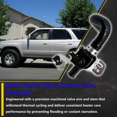 87240-35070 HVAC Heater Water Control Valve Compatible with Toyota 4Runner 1998–2002 | Replace 87240-35070 8724035070 | Engine Coolant Heating Flow Valve Assembly in Saudi Arabia