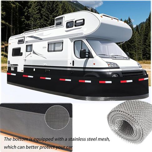 for Mobile Homes – Easy Install All-Season with Stainless Steel Mesh, Convenient Storage, Ideal for Trailers & Motorhomes (31in/0.8m, 78ft/24m) in Saudi Arabia