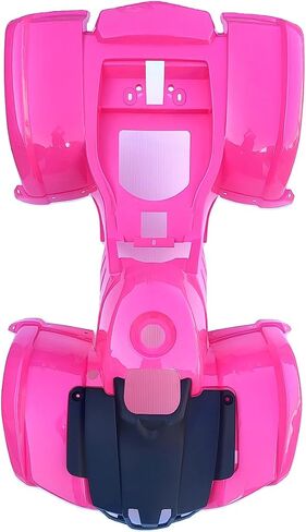 أطقم هيكل بلاستيكية وردية بعرض 25 بوصة لـ Taotao 110D 125D T-Force COOLSTER 3050D 3125R ATV مع غطاء محرك السيارة (مع غطاء محرك السيارة الأسود ومقعد) in Kuwait
