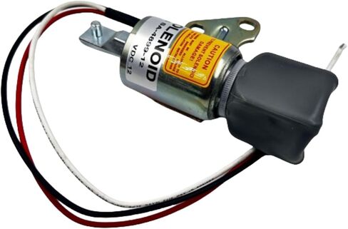 24V Shut Down Solenoid SA-4899-24 1756ES-24SULB1S5 For Kubota Engine Generator D722 D902 Z482 24V F1900 K008 Gl7000 Gl9000 Gl9000A J106 J108 J310 Aftermarket Parts in Saudi Arabia