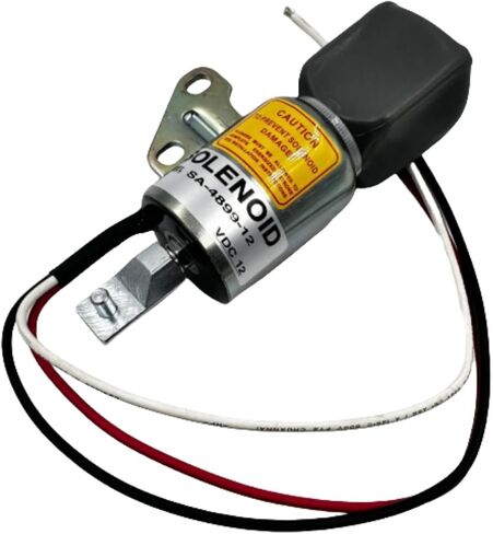 24V Shut Down Solenoid SA-4899-24 1756ES-24SULB1S5 For Kubota Engine Generator D722 D902 Z482 24V F1900 K008 Gl7000 Gl9000 Gl9000A J106 J108 J310 Aftermarket Parts in Saudi Arabia