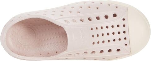 Native Shoes Kids Jefferson (طفل صغير/طفل كبير) - أحذية للأطفال - جزء علوي من مادة EVA - بطانة ونعل داخلي من مادة EVA وردي بارد/أبيض 12 Little Kid M in Kuwait