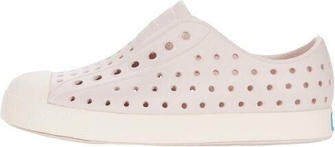 Native Shoes Kids Jefferson (طفل صغير/طفل كبير) - أحذية للأطفال - جزء علوي من مادة EVA - بطانة ونعل داخلي من مادة EVA وردي بارد/أبيض 12 Little Kid M in Kuwait