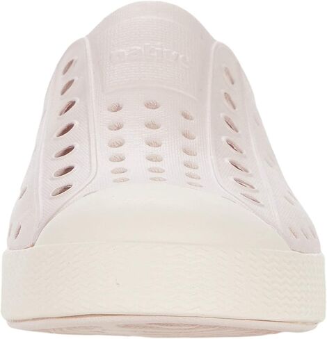Native Shoes Kids Jefferson (طفل صغير/طفل كبير) - أحذية للأطفال - جزء علوي من مادة EVA - بطانة ونعل داخلي من مادة EVA وردي بارد/أبيض 12 Little Kid M in Kuwait