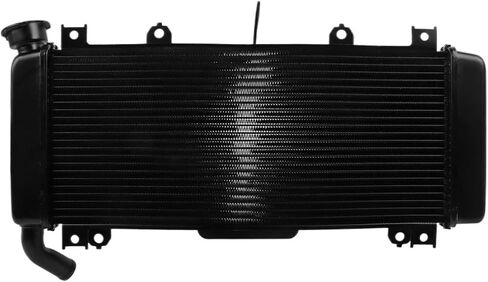 Compatible with Kawasak Ninja 650 Z650 Z ER650 ABS 2017‑2023 Motorcycle Aluminum Engine Radiator Coolant Cooler Cooling Water Tank(A Carbon Fiber) in Saudi Arabia