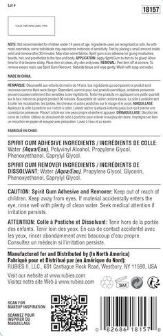 روبيز كوستيوم سبيريت جام آند زيل، لون شفاف، مقاس واحد in Kuwait