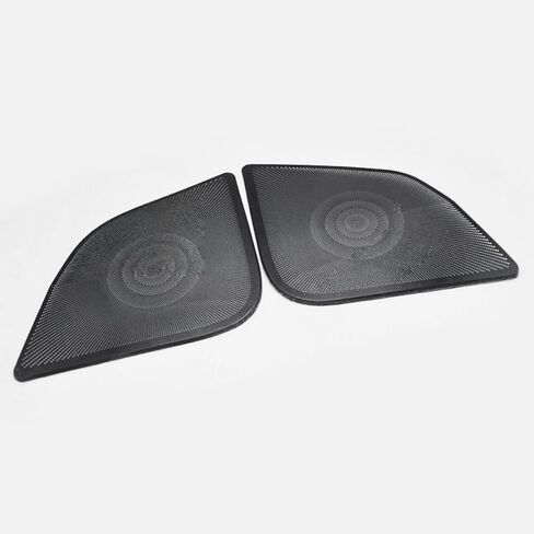 لطراز Tesla Y Juniper 2025-2026 غطاء لبوق باب السيارة غطاء حماية خلفي صندوق مكبر صوت إطار صوت لوحة صوت ملحقات السيارة (الباب الخلفي فضي - قطعتان) in Saudi Arabia