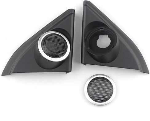 Front Door Pillar Tweeter Cover Trim Speaker Garnish Fit Replacement Compatible with Corolla Levin Hybrid 2014-2020 1 Pair in Saudi Arabia