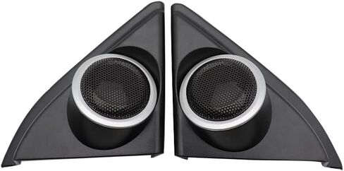 Front Door Pillar Tweeter Cover Trim Speaker Garnish Fit Replacement Compatible with Corolla Levin Hybrid 2014-2020 1 Pair in Saudi Arabia