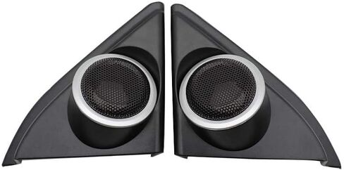 Front Door Pillar Tweeter Cover Trim Speaker Garnish Fit Replacement Compatible with Corolla Levin Hybrid 2014-2020 1 Pair in Saudi Arabia