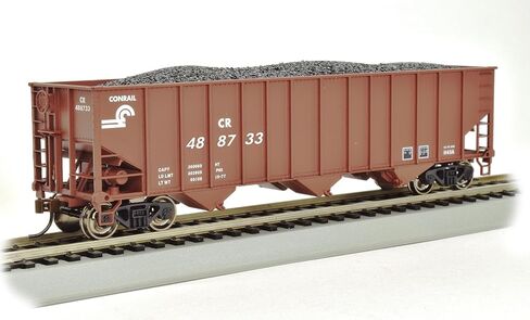 قطارات باخمان - Bethlehem Steel 100-Ton Three Bay Hopper - Conrail # 488733 - مقياس HO in Saudi Arabia