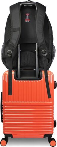 World Traveler Dejuno Tonal Lightweight Polycarbonate Hardside Expandable Spinner Luggage Suitcase with TSA Lock, Coral, 2-Piece Set(20in,28in) in Kuwait