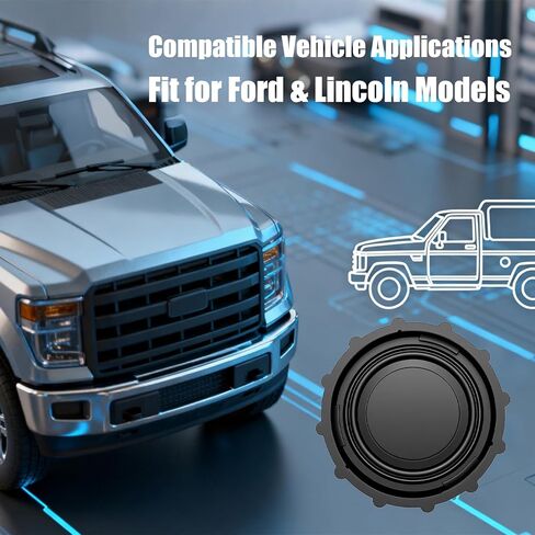 BRFC-4 غطاء خزان سائل أسطوانة رئيسية لحشو الفرامل مناسب لسيارة Ford Ford F-150 Expedition Excursion Lincoln Navigator F-250 F-350 E-150 E-250 E-350 استبدال F88Z-2162-AA in Kuwait