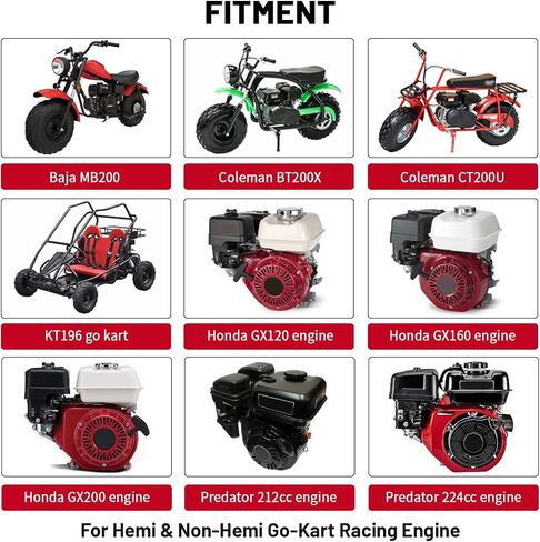 طقم زنبركي صمام 36 رطل - لـ Predator 196 cc & 212 cc، لمحركات Honda GX160/GX200 المستنسخة، لمحرك سباقات Hemi وغير Hemi Go-Kart in Kuwait