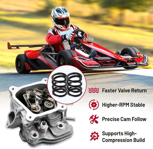 طقم زنبركي صمام 36 رطل - لـ Predator 196 cc & 212 cc، لمحركات Honda GX160/GX200 المستنسخة، لمحرك سباقات Hemi وغير Hemi Go-Kart in Kuwait