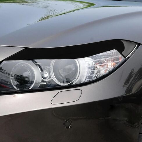 2pcs Gloss Black Car Headlight Eyebrows Eyelids for for BMW Z4 E89 2009 2010 2011 2012 2013 2014 2015 Body Kits Tuning Car Stickers Car Headlight HearLamp Eyelid Trim Cover in Saudi Arabia