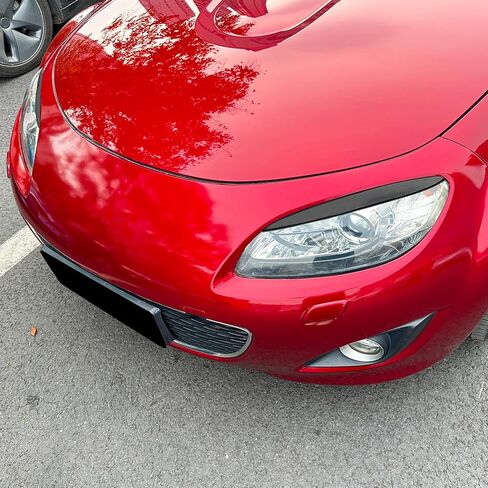 غطاء حواجب المصباح الأمامي لمازدا MX-5 NC Miata 2009-2015 أسود in Kuwait