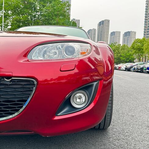 غطاء حواجب المصباح الأمامي لمازدا MX-5 NC Miata 2009-2015 أسود in Kuwait