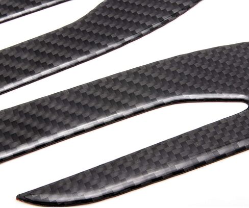 x xotic tech Front Headlight Eyelid Edge Real Carbon Fiber Sporty Racing Frame Decal Trim Compatible with Toyota Camry 2018-2020 in Saudi Arabia