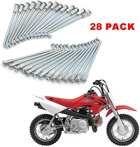 مجموعة من 28 المتحدث عجلة الثقيلة لإعادة بناء عجلة 10 بوصة متوافقة مع CRF50 XR50 الدراجات دراجة كهربائية المتحدث الصلب in Kuwait
