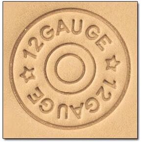 Tandy Leather Craftool� 3-D Stamp Shotgun Shell 8664-00