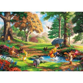 Ceaco - Thomas Kinkade - Disney - Winnie The Pooh - 1000 Piece Jigsaw Puzzle