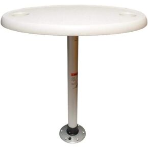 Springfield Marine Table Package 18X30 Oval White, Large