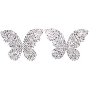 The Crafty Owl Butterfly Crystal Rhinestones Nipple Stickers Covers Tassel Reusable