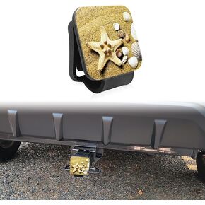 Trailer Hitch Cover, Truck Trailer Hitch Cover Plug Insert Fits 2" Receivers, Square Mouth Protection Cover Traction Cover Universal Fits Most Cars SUV, Towing Accessories, American Flag