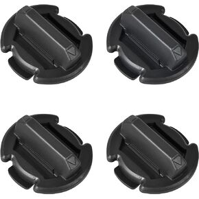 SAUTVS Durable Twist Floor Drain Plugs for Polaris RZR/General, Body Rocker Panels Trap Seal Plug for Polaris RZR 900 1000 XP 4 Turbo RS1 4P S4 General 2014-2021 Accessories (4PCS)